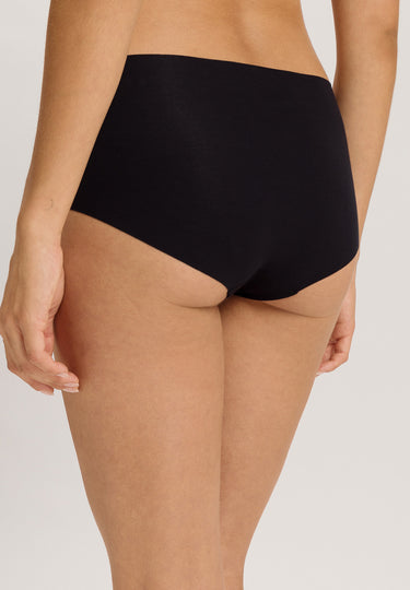 Invisible Cotton Cotton Blend Full Brief | Black 71244-019